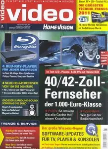 Video Homevision Magazin Januar bis März No 01 02 03 2011