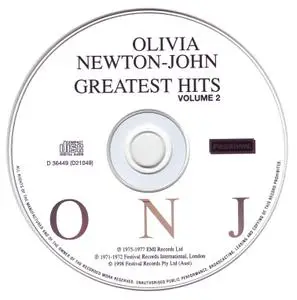 Olivia Newton-John - Olivia Newton-John's Greatest Hits - Volume 2 (1977) [1998, Digitally Remastered]