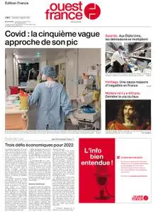 Ouest-France Édition France – 14 janvier 2022