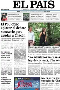 El País. 29 Marzo