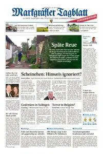 Markgräfler Tagblatt - 30. Mai 2018