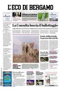 L'Eco di Bergamo - 26 Gennaio 2017