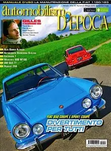 Automobilismo d'Epoca - Maggio 2012 (speciale Alfasud, Bianchina, Citroen 2CV, Fiat 850 Coupè)