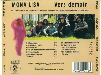 Mona Lisa - Vers Demain (1979)