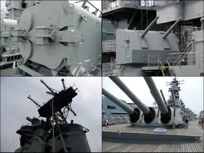 USS Wisconsin BB-64 Walk Around 