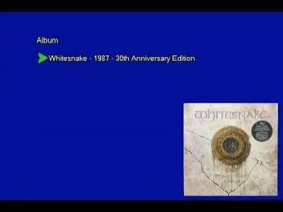 Whitesnake ‎– 1987 (30th Anniversary Edition) (2017) [2LP, Vinyl Rip 16/44 & mp3-320 + DVD] Re-up