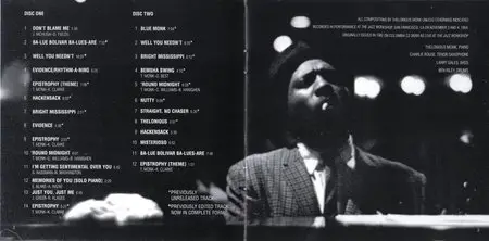 Thelonious Monk - Live At The Jazz Workshop - Complete (1964) {2CD Set, Columbia C2K 65189 rel 2001}