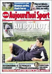 Aujourd'hui Sport, Samedi 27 Juin 2009.