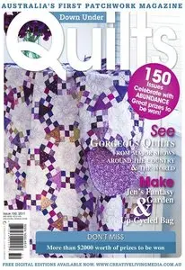 Down Under Quilts - Issue 150, October/November 2011