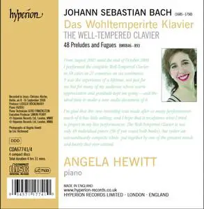 Angela Hewitt - J.S. Bach: The Well-Tempered Clavier (2009) (Repost)