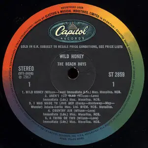 The Beach Boys - Wild Honey (Capitol 1967) 24-bit/96kHz Vinyl Rip