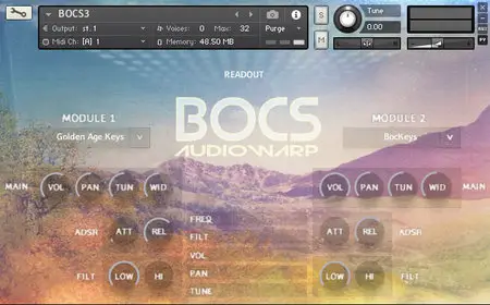 AudioWarp BOCS Volume 3 KONTAKT