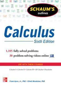 Schaum's Outline of Calculus, 6th Edition (repost)