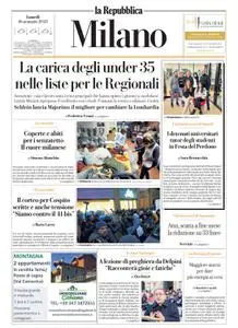 la Repubblica Milano - 16 Gennaio 2023