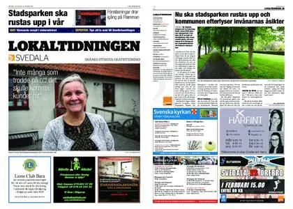 Lokaltidningen Svedala – 25 januari 2020