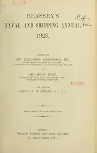 Brassey's Naval and Shipping Annual (1923)