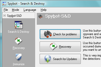SpyBot - Search & Destroy 1.5.1.15 - Final