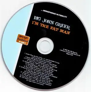 Big John Greer - I'm The Fat Man (2007) {Rev-Ola Bandstand CR BAND 17 rec 1949-1955}