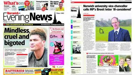 Norwich Evening News – October 26, 2017