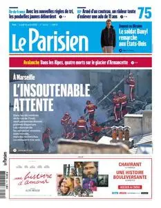 Le Parisien du Lundi 10 Avril 2023