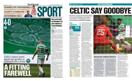 The Herald Sport (Scotland) – May 13, 2021