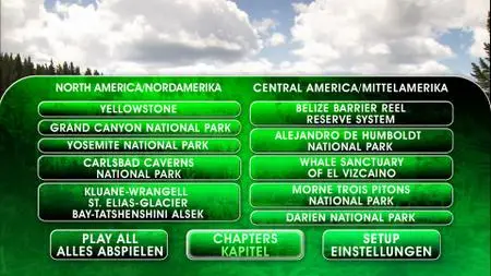 The World Natural Heritage: True Treasures of the Earth. North & Central America (2008)
