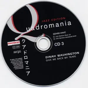 Dinah Washington - Give Me Back My Tears (2005)