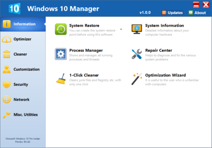 Yamicsoft Windows 10 Manager 1.0 Final