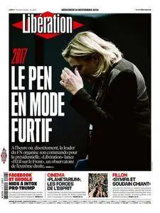 Liberation - Mercredi 16 Novembre 2016