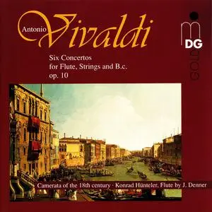 Konrad Hünteler, Camerata of the 18th Century - Antonio Vivaldi: Six Concertos for Flute (1996)