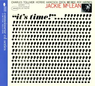 Jackie McLean - It's Time! (1964) (ft. Herbie Hancock) {2006 BN Connoisseur CD Series}