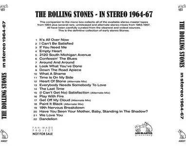 The Rolling Stones - In Stereo 1964-67 (2018) {Ass Blaster}