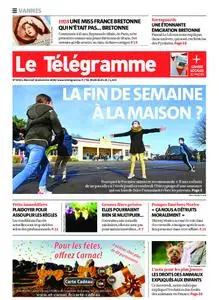 Le Télégramme Vannes – 16 décembre 2020