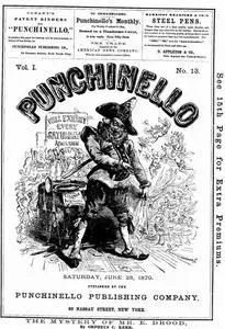 «Punchinello, Volume 1, No. 13, June 25, 1870» by Various
