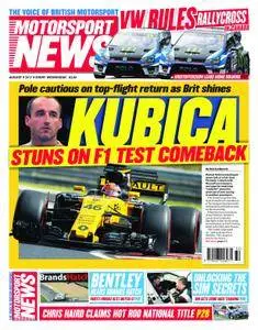 Motorsport News - August 09, 2017