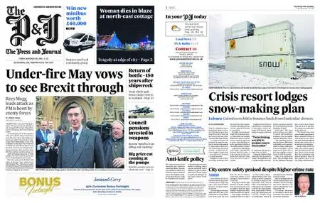 The Press and Journal Aberdeen – November 16, 2018