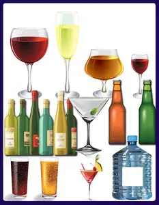 Drinks vector 2