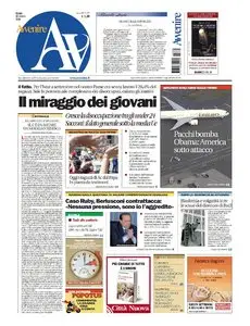 AVVENIRE 30 OTTOBRE 2010