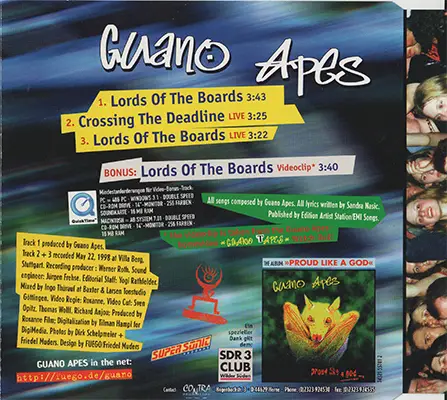 guano apes lord of the boards