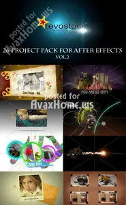 26 Project Pack for After Effects Vol.2 (Revostock)