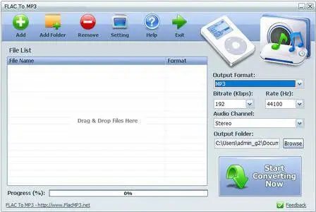 FLAC To MP3 5.3 + Portable