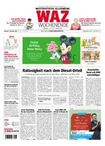 WAZ Westdeutsche Allgemeine Zeitung Essen-Postausgabe - 17. November 2018