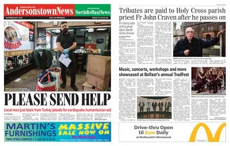 Andersonstown News – February 18, 2023