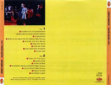 George Harrison - Baton Rouge 1974 (2CD) (2000) {Voxx} **[RE-UP]**