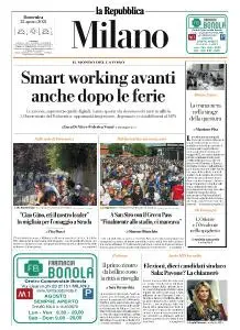 la Repubblica Milano - 22 Agosto 2021