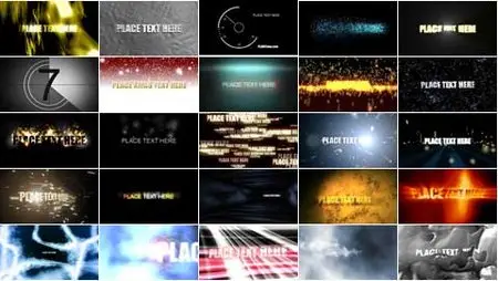 Place Text to Here - Vol.1, 2, 3 & 4 - Projects for After Effects (PlanetAEP)