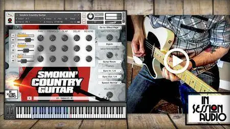 In Session Audio Smokin Country Guitar and Direct MULTiFORMAT