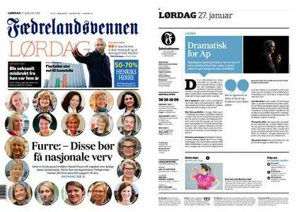 Fædrelandsvennen – 27. januar 2018