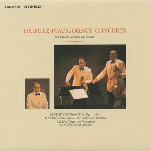 Jascha Heifetz, Gregor Piatigorsky - Concerts: Album Collection [21CD Box Set] (2013)