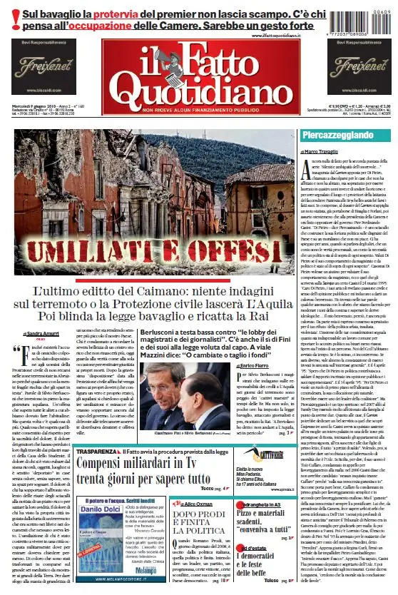 Il Fatto Quotidiano (09-06-10)